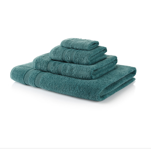 500 GSM Kingfisher Towel Bale 12 Piece – 4 Face Cloths, 4 Hand Towels, 2 Bath Towels, 2 Bath Sheets