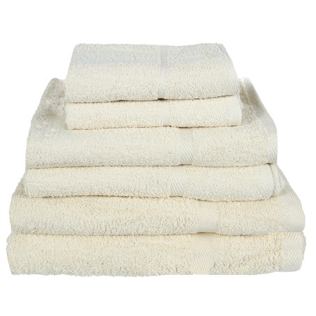 450 GSM Budget Range Cream Bath Towel | LA Towels