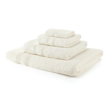 500 GSM Cream Towel Bale 6 Piece – 4 Hand Towels, 2 Bath Towels