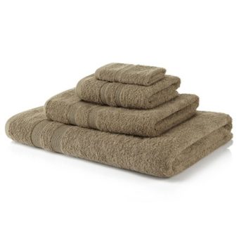 500 GSM Latte Towel Bale 6 Piece – 4 Hand Towels, 2 Bath Towels