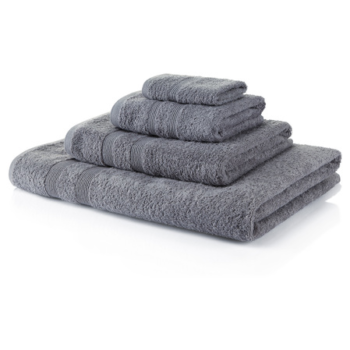 500 GSM Light Grey Towel Bale 6 Piece – 2 Face Cloths, 2 Hand Towels, 2 Bath Sheets
