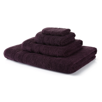 500 GSM Purple Towel Bale 6 Piece – 2 Face Cloths, 2 Hand Towels, 2 Bath Sheets