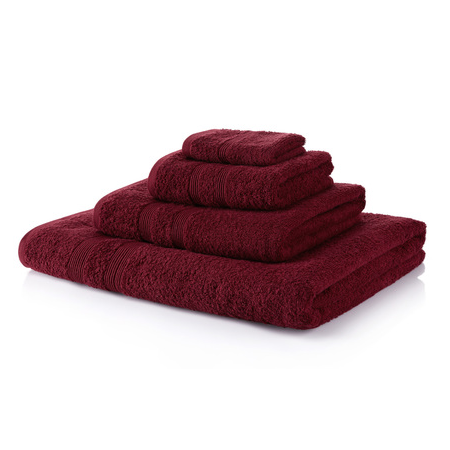 500 GSM Wine Towel Bale 6 Piece – 2 Face Cloths, 2 Hand Towels, 2 Bath Sheets