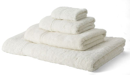 600 GSM Cream Bamboo Towel Bale 6 Piece – 2 Face Cloths, 2 Hand Towels, 2 Bath Sheets