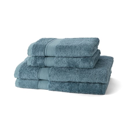 600 GSM Kingfisher Bamboo Towel Bale 4 Piece – 2 Hand Towels, 2 Bath Towels