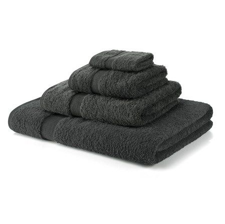 600 GSM Steel Grey Towel Bale 5 Piece – 2 Face Cloths, 1 Hand Towel, 1 Bath Towel, 1 Bath Sheet