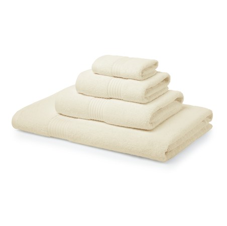 600GSM Cream 12 Piece Towel Bale For Hotel , Home and Shops | LA Towels
