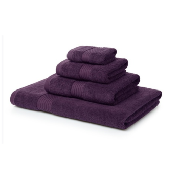700 GSM Purple Towel Bale 9 Piece – 4 Face Cloths, 2 Hand Towels, 2 Bath Towels, 1 Bath Sheet