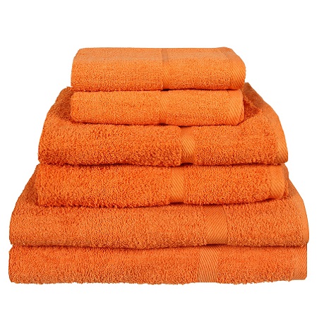 Orange Bath Sheets
